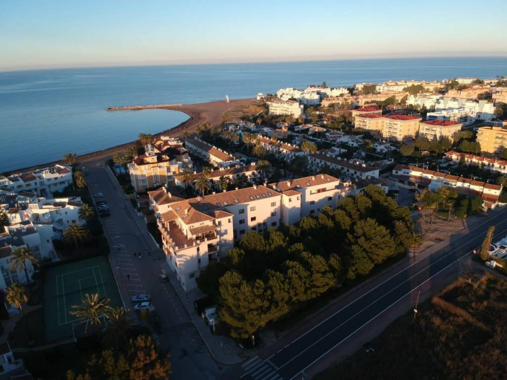 Vista aérea de playa Molins