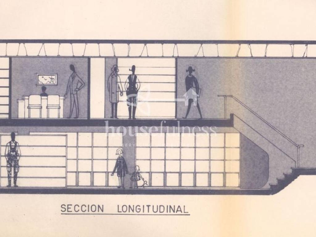 Sección longitudinal