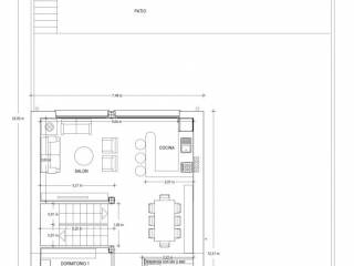 Viv 2 plantas. 1ª Planta