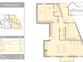 Planta PRIMERA: Vivienda 2