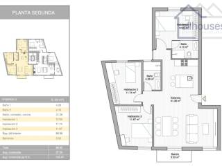 Planta SEGUNDA: Vivienda 3