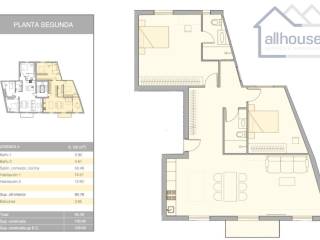 Planta SEGUNDA: Vivienda 4