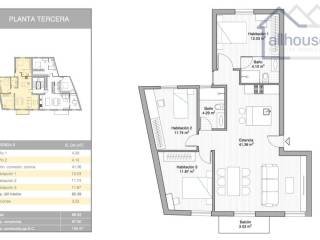 Planta TERCERA: Vivienda 5