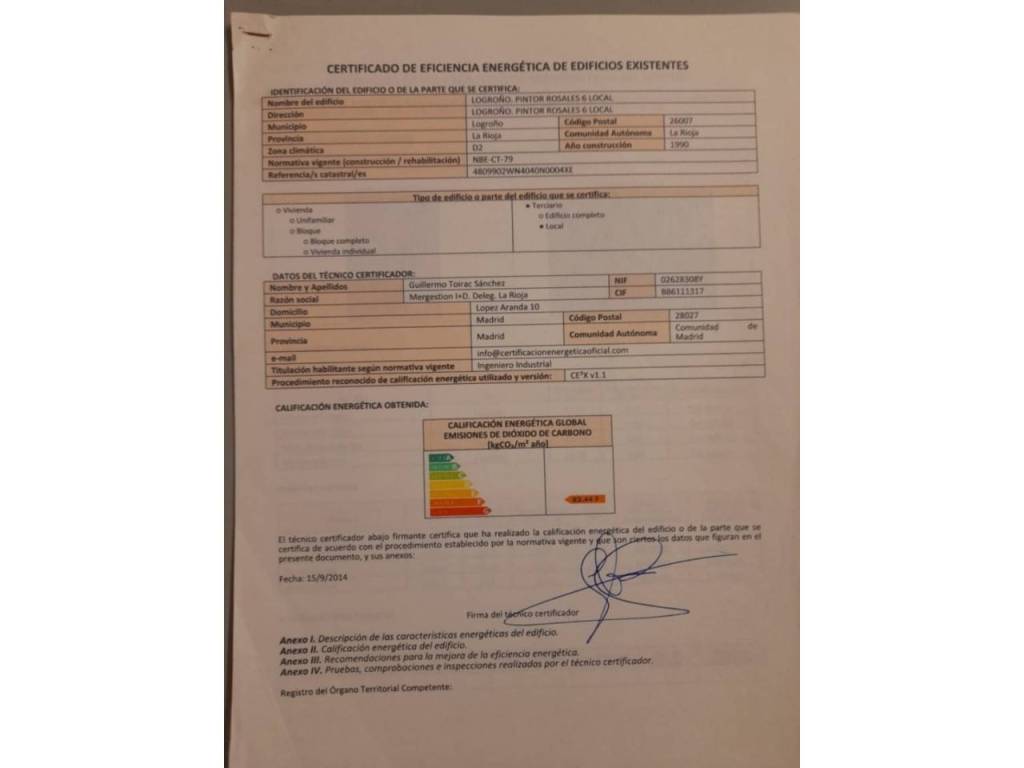 Certificado Energético