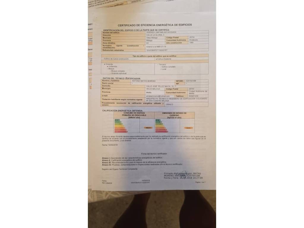 Certificado Energético