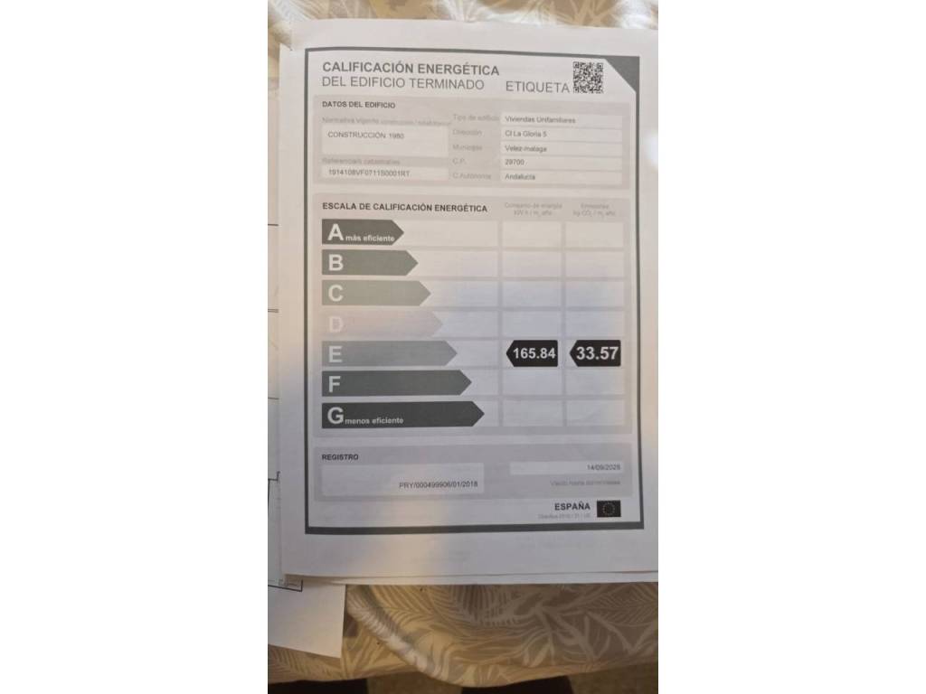 Certificado Energético