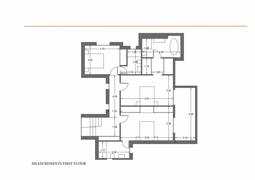 Floor plan upper 1