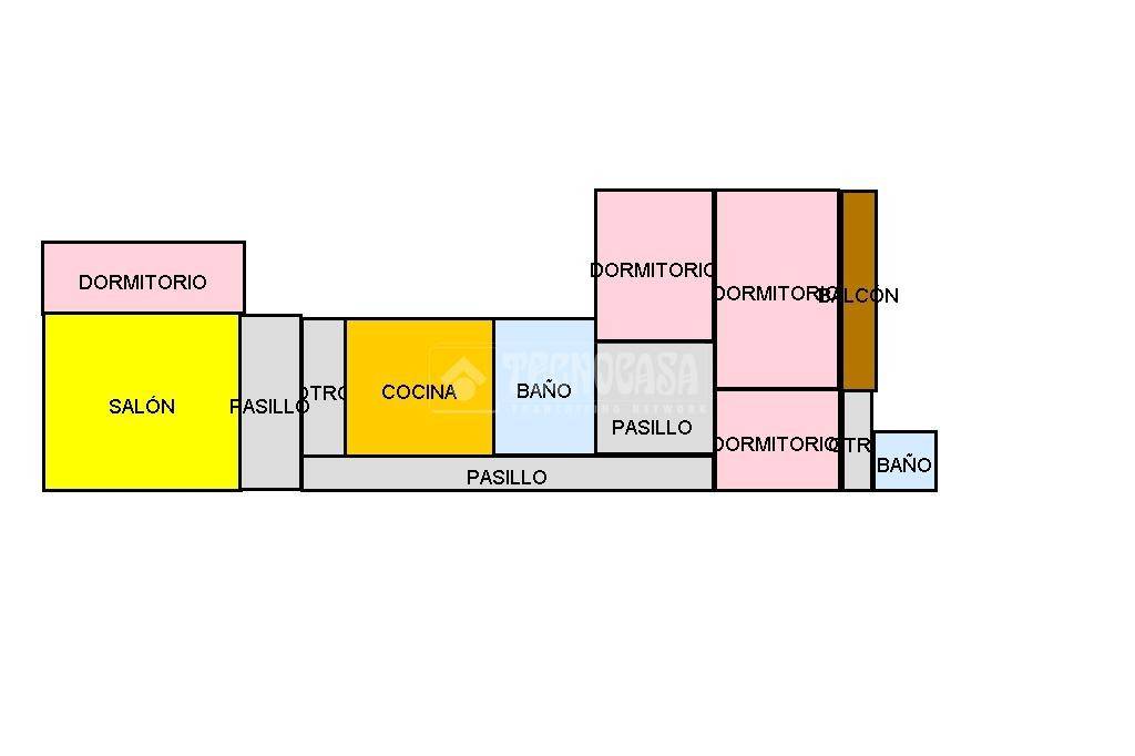 plano piso avenida libertad 75