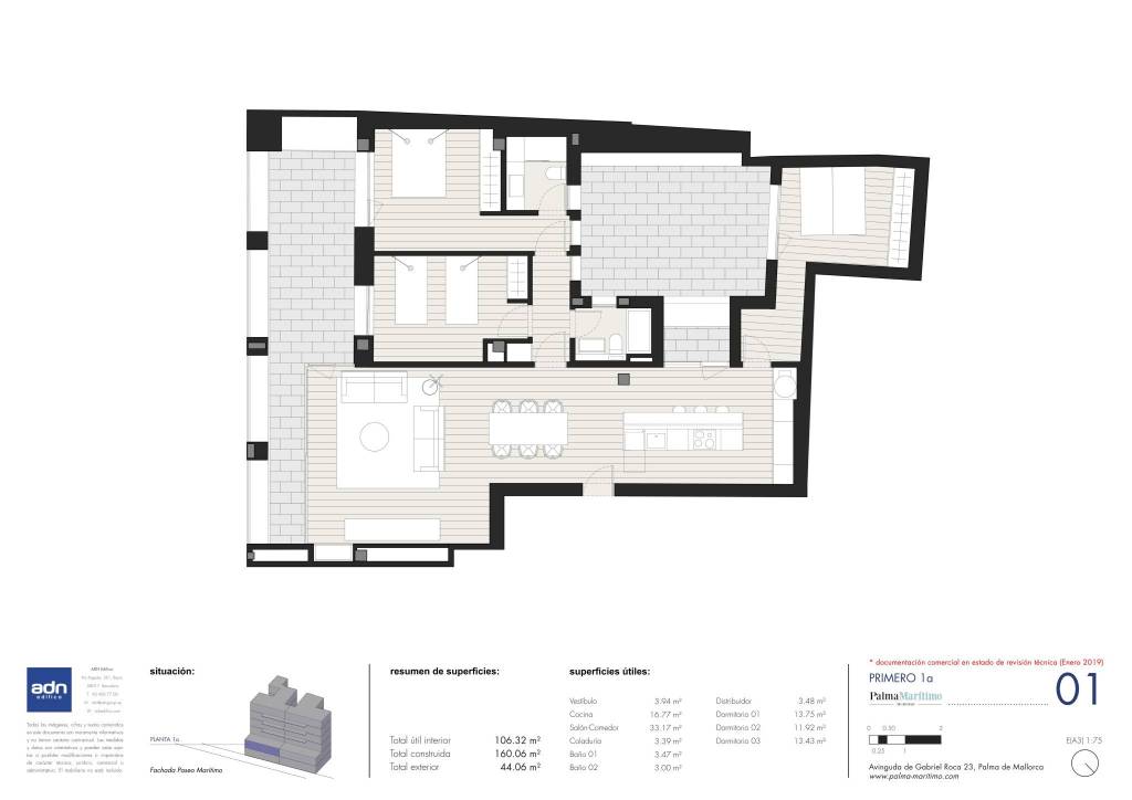 1º_1ª - Plano vivienda 1