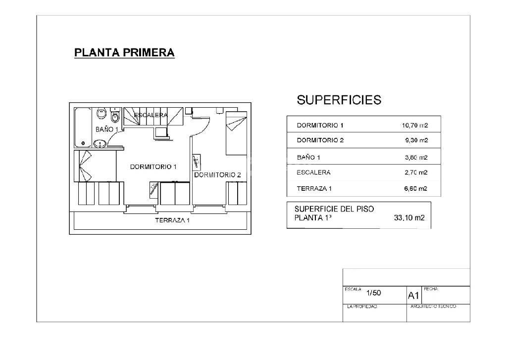 plano primera planta duplex