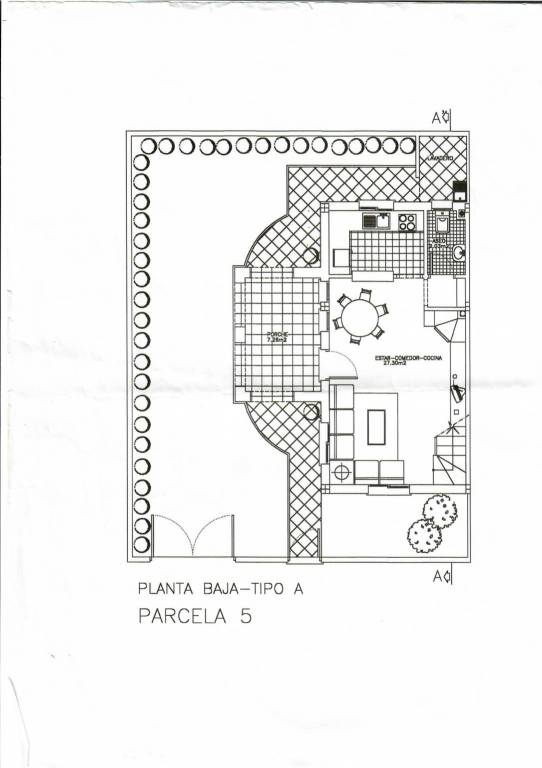 Plano Cortijillos Rey P. Baja 1