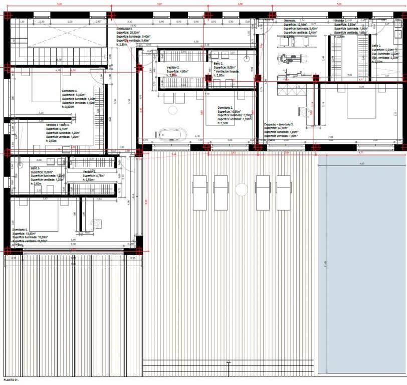 Plano 1 planta