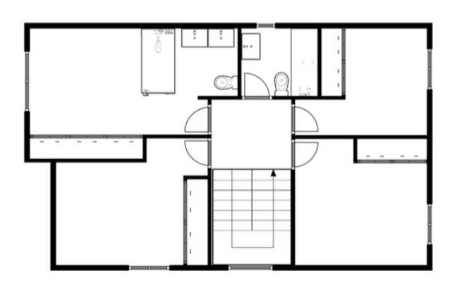 Plano planta segunda