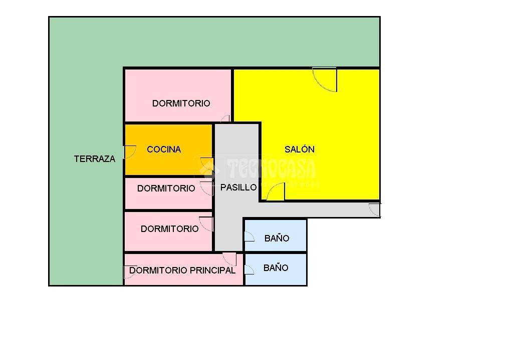 Plano calle Alcalde Ángel Oliveros