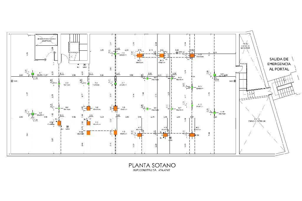 Plano Sótano -2